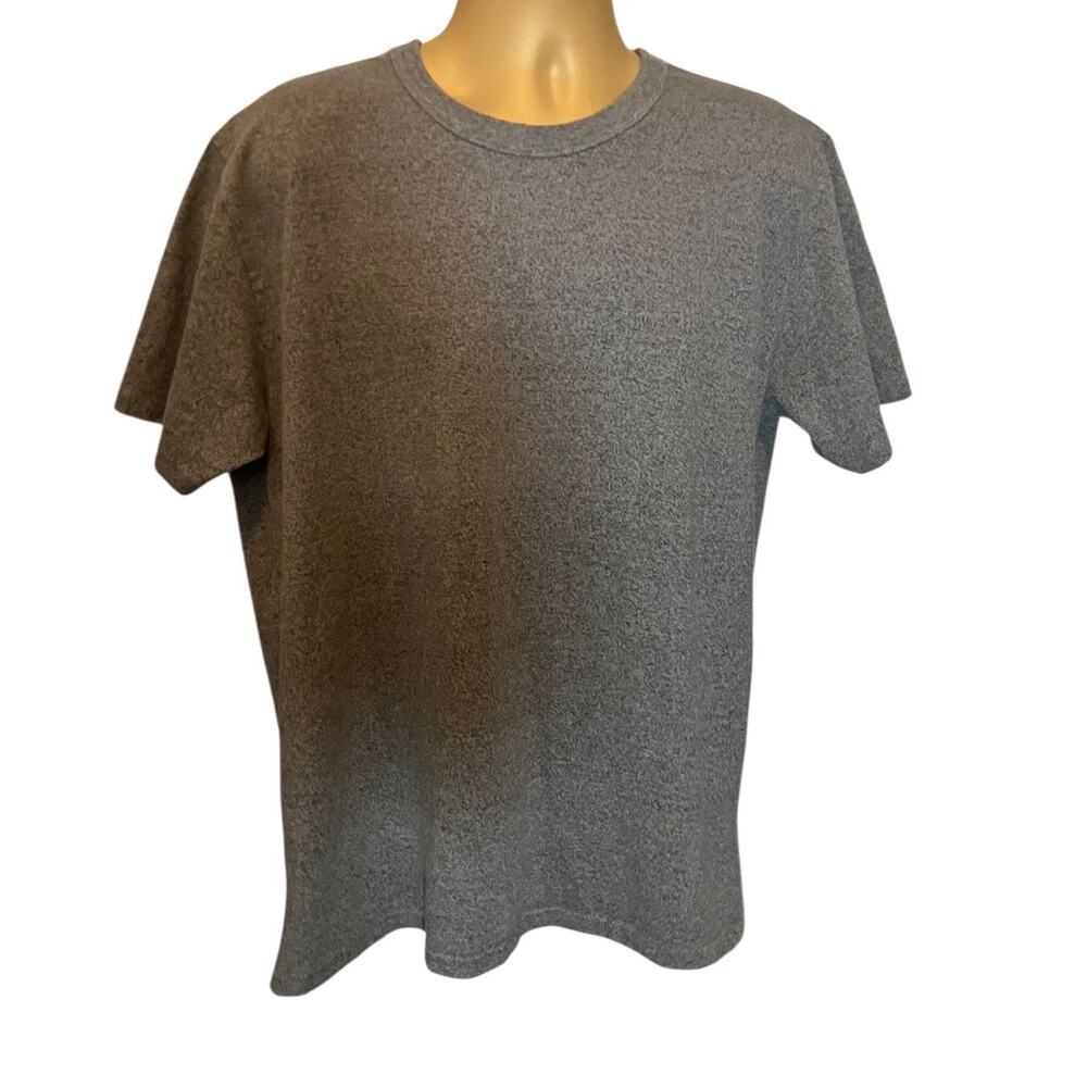 Alternative Apparel Heavyweight Gray Crewneck T-Shirt Size XL